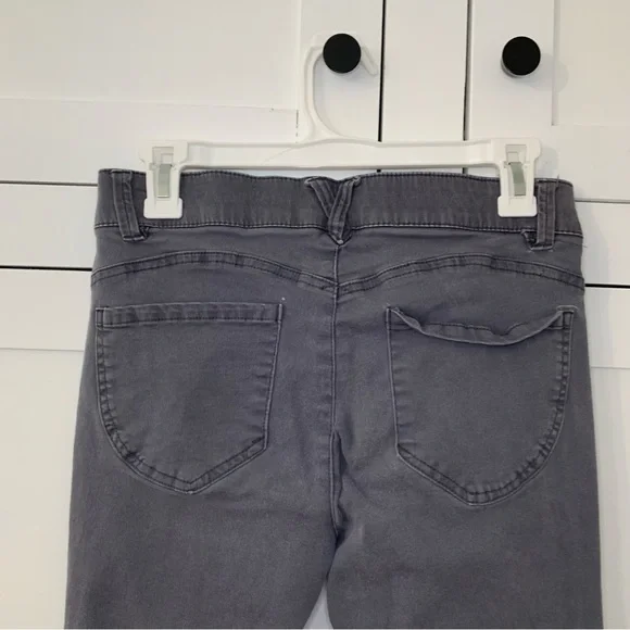 Democracy Ab Technology Gray Skinny Jeans Size 4 - Picture 7 of 7
